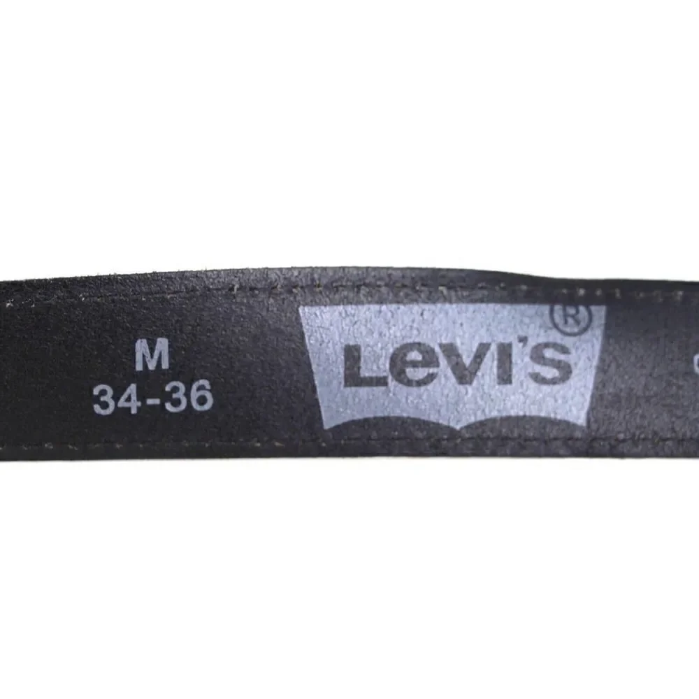 Levi's DARK BROWN GENUINE LEATHER 1.5